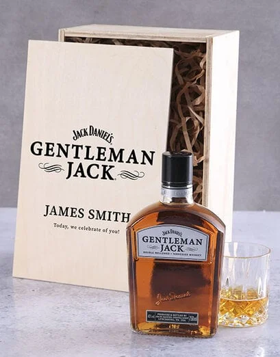 Personalised Gentlemen Jack Crate - Product image