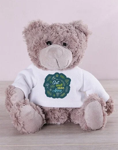 Personalised Get Well Jersey Teddy - Product image