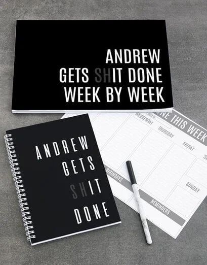 Personalised Gets It Done Desk Set - Product image
