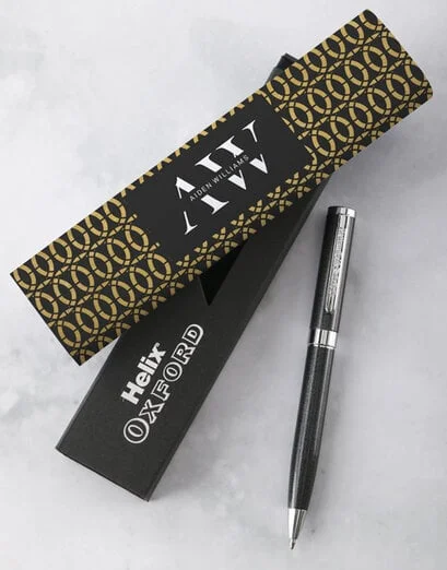 Personalised Gold Dust Pen Set - Product image