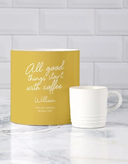 Personalised Good Things Le Creuset Mug Tube - Product image