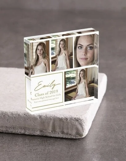 Personalised Graduation Acrylic Block - Product image