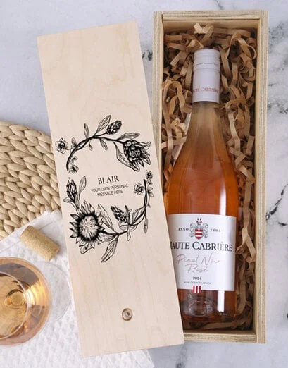 Personalised Haute Indulgence Wine Crate - Product image