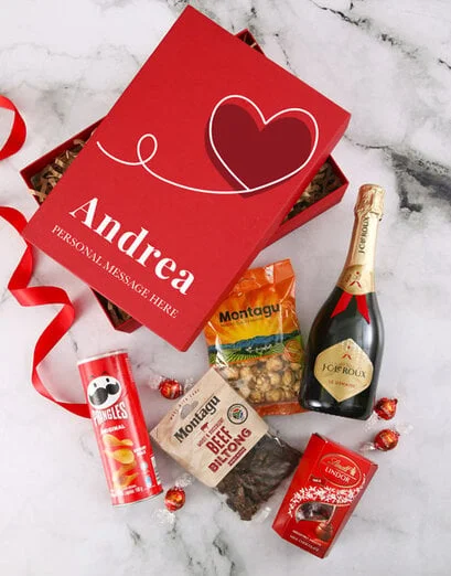 Personalised Heart Gourmet Treat - Product image