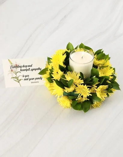 Personalised Heartfelt Sympathy Arrangement - Product image