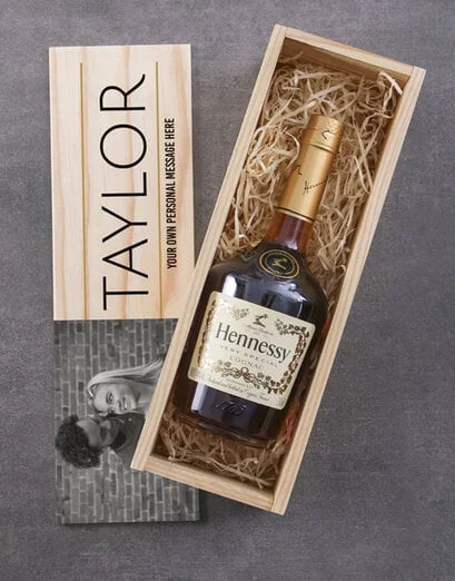 Personalised Hennessy Photo Crate - Product image