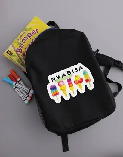 Personalised Ice Cream Backpack - Product image