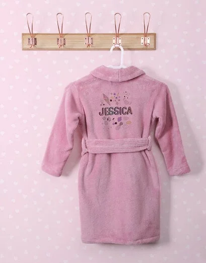 Personalised Icons Fleece Gown - Product image