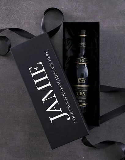Personalised KWV 10 YR Giftbox - Product image