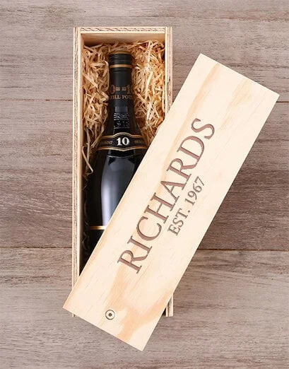 Personalised KWV Brandy Crate - Product image