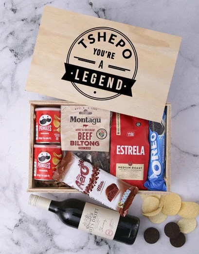 Personalised Legend Man Crate - Product image