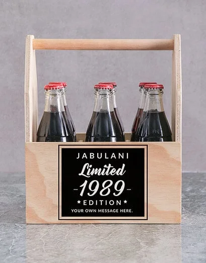 Personalised Limited Edition Printed Beer Crate - Product image