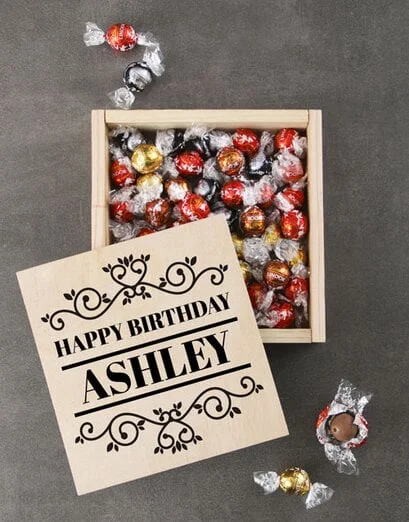 Personalised Lindt Birthday Choco Box - Product image