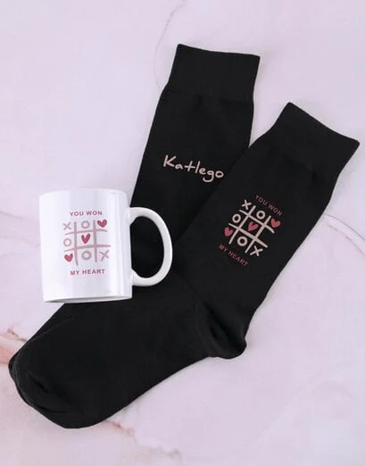Personalised Love Game Socks - Product image