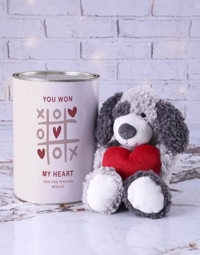 Personalised Love Patches Teddy - Product image