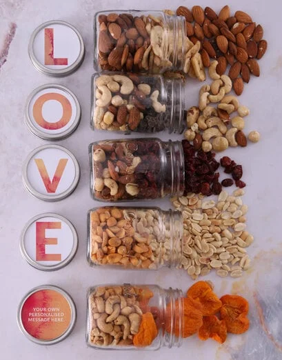 Personalised Love Preserve Jar Set - Product image