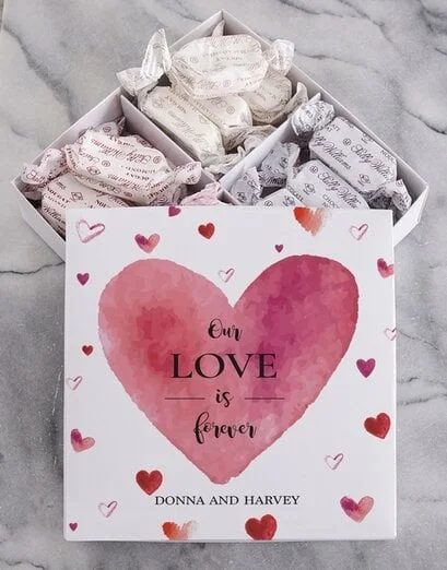 Personalised Love Sally Williams Nougat Box - Product image