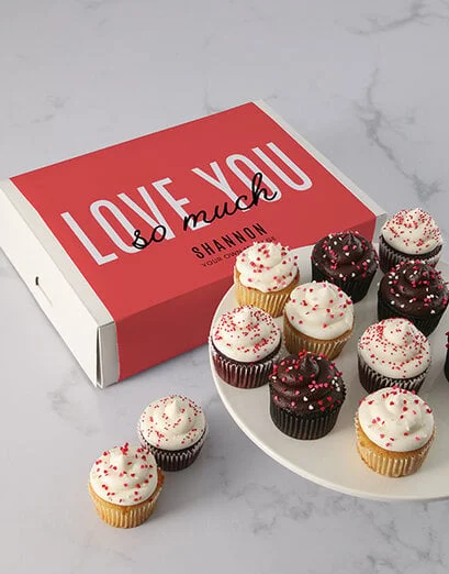 Personalised Love You Cupcakes - Product image