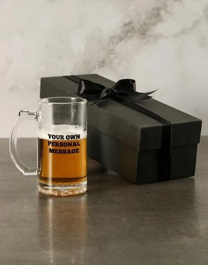 Personalised Message Beer Gift Box