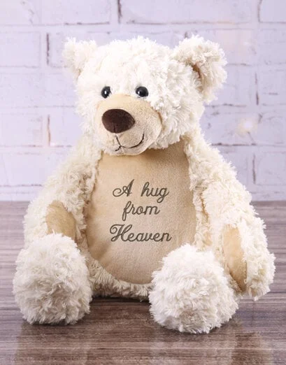 Personalised Message Embroidered Teddy - Product image
