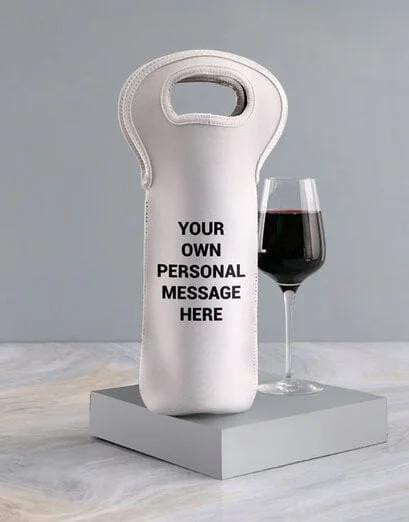 Personalised Message Wine Carrier - Product image