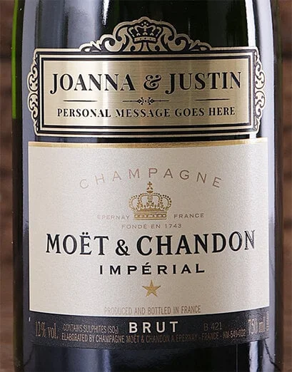 Personalised Moet Brut - Product image