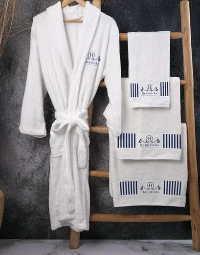 Personalised Monogram Gown And Towel Set - Product image