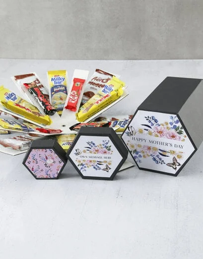 Personalised Mothers Day Choc Surprise Box - Product image