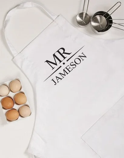 Personalised Mr Apron - Product image