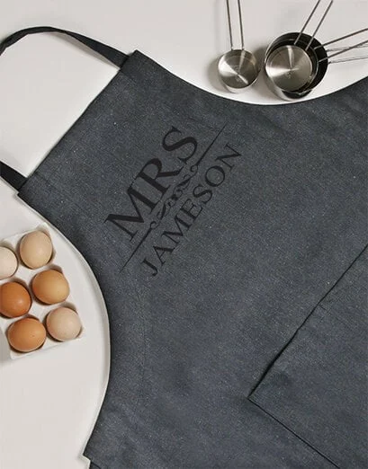 Personalised Mrs Apron - Product image