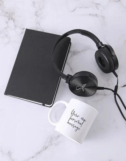 Personalised Mug My Day Headphones - Product image