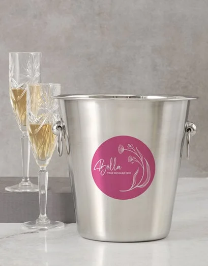 Personalised Name And Occasion Ice Bucket - Product image