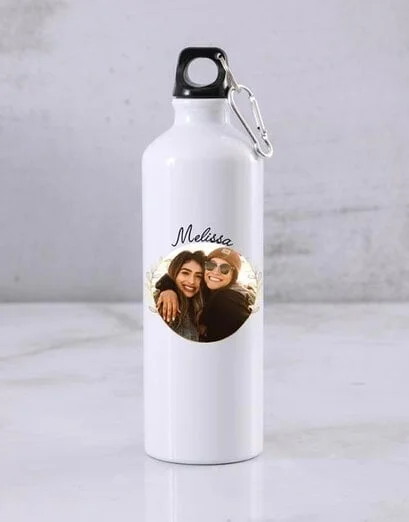 Personalised Name And Photo Water Bottle - Product image