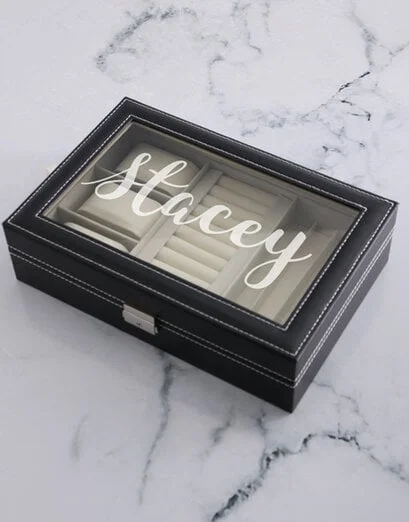 Personalised Name Jewellery Holder - Product image