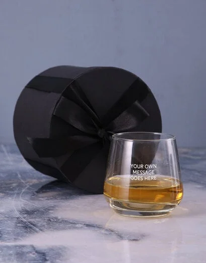 Personalised Note Whisky Glass - Product image
