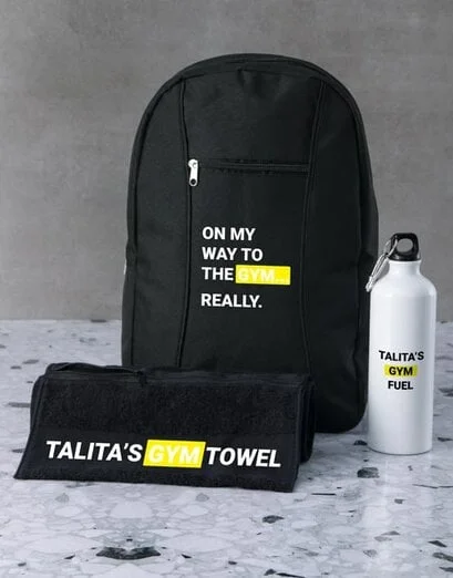 Personalised On The Go Gym Backpack - Product image