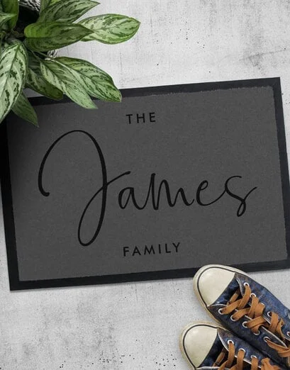 Personalised Our Family Doormat - Product image