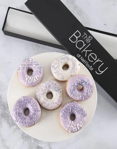 Personalised Pastel Doughnut Box - Product image