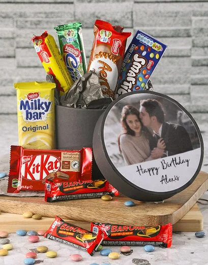 Personalised Photo Birthday Chocolate Box - Product image