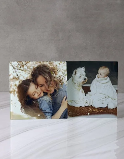 Personalised Photo Frame Glass Tile - Product image