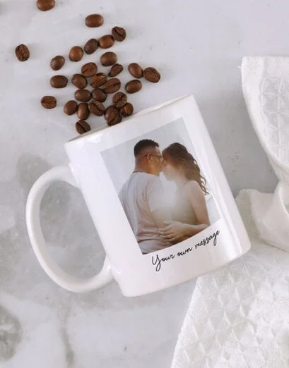 Personalised Photo Message Mug - Product image