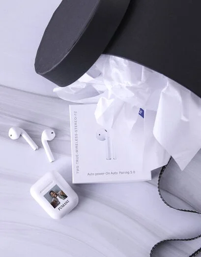 Personalised Photo Wireless Earbuds - Product image