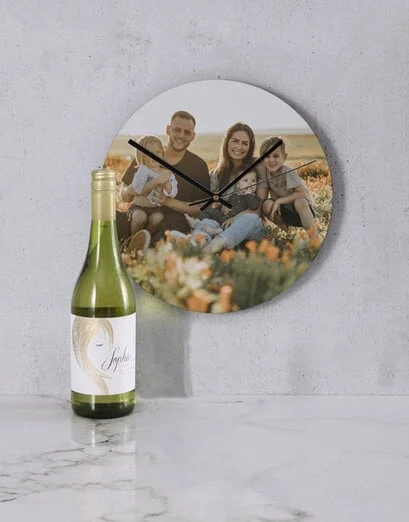 Personalised Photograph Clock - Product image