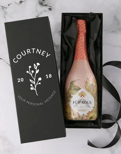 Personalised Pink Bubbly Giftbox - Product image