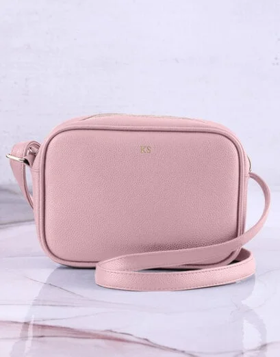 Personalised Pink Cross Body Bag - Product image