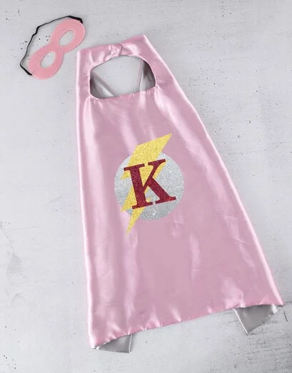 Personalised Pink Lighting Cape - Product image