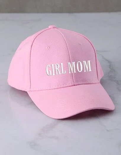 Personalised Pink Mom Embroidered Cap - Product image