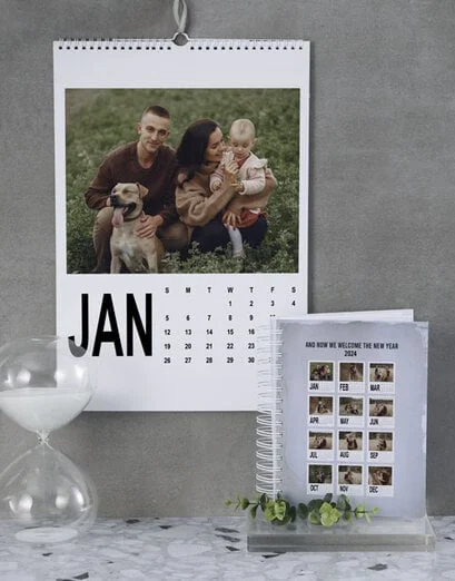 Personalised Polaroid Wall Calendar - Product image