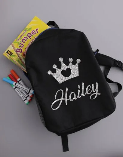 Personalised Princess Girls Backpack - Product image