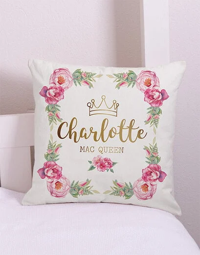Personalised Princess Scatter Cushion - Product image